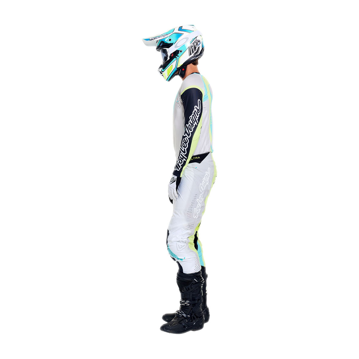 Jersey Troy Lee Designs Se Ultra; Vision Stone White / Carbon