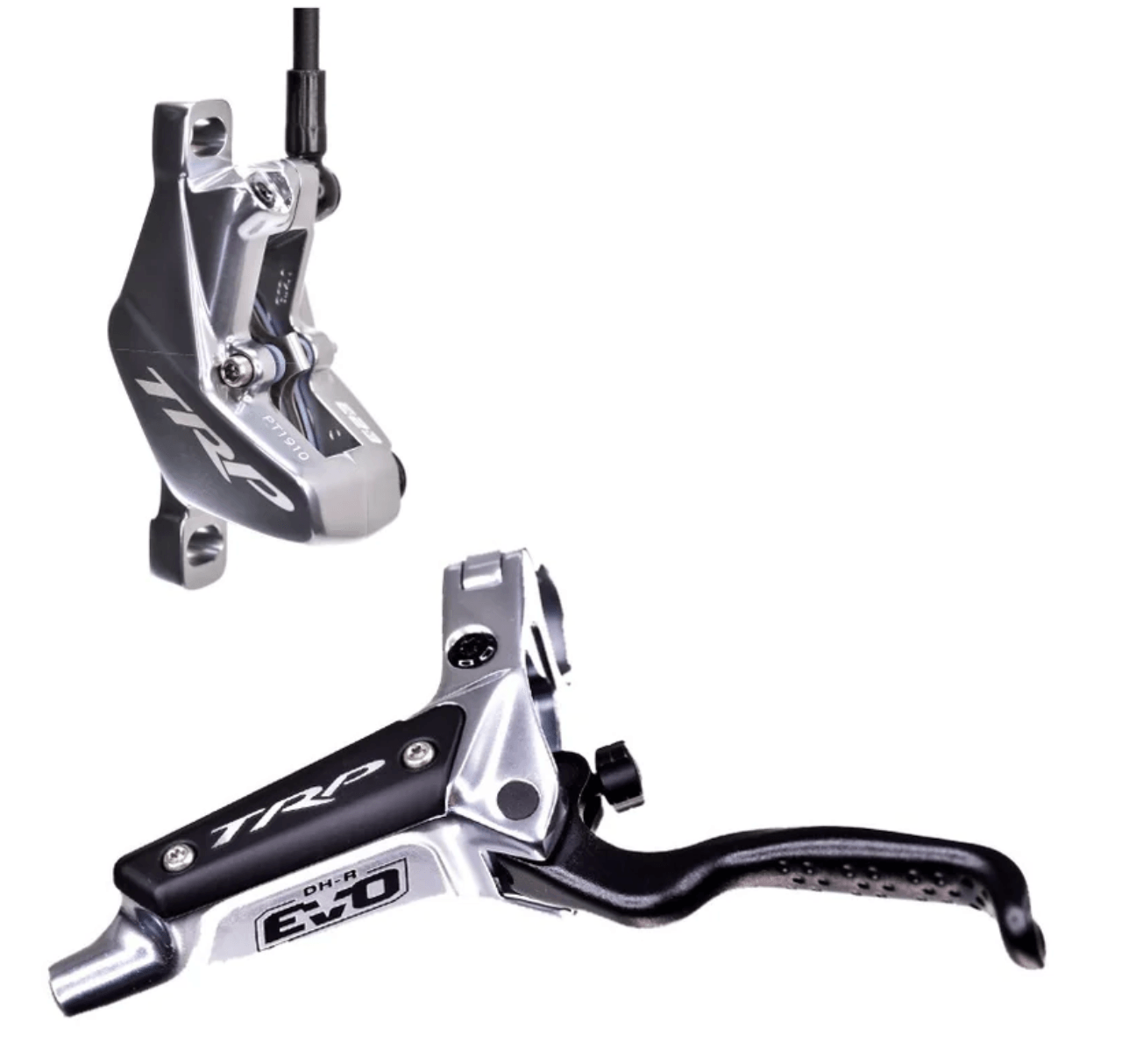 PAR DE FRENOS TRP DH-R EVO SILVER