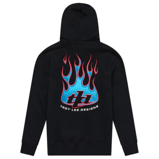 Hoodie cerrada para niño Torched Black