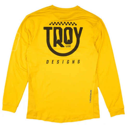 Camiseta para niño Manga Larga Troy Lee Designs Ruckus Eyez Safron