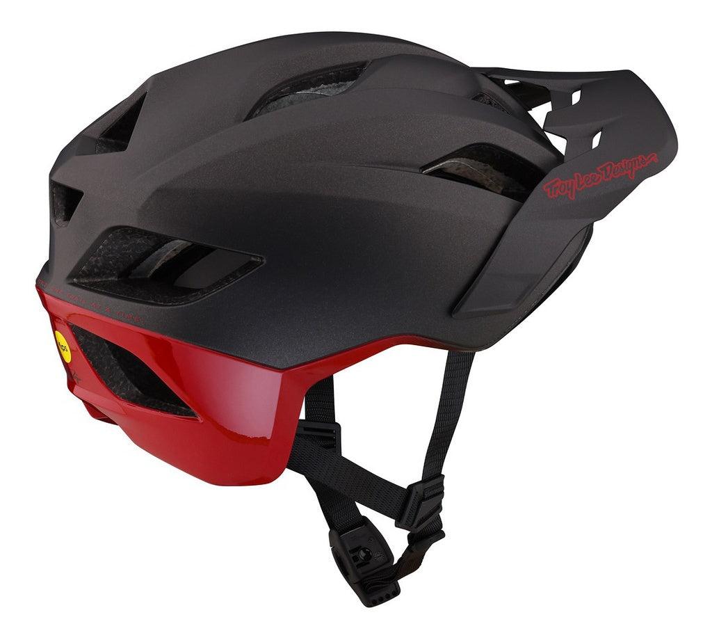 Casco Flowline Se Helmet Radian Charcoal / Red Troy lee