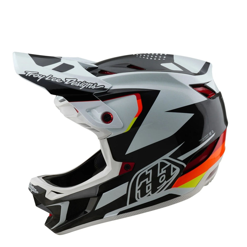 D4 Carbon Helmet; Optic Black Fullface