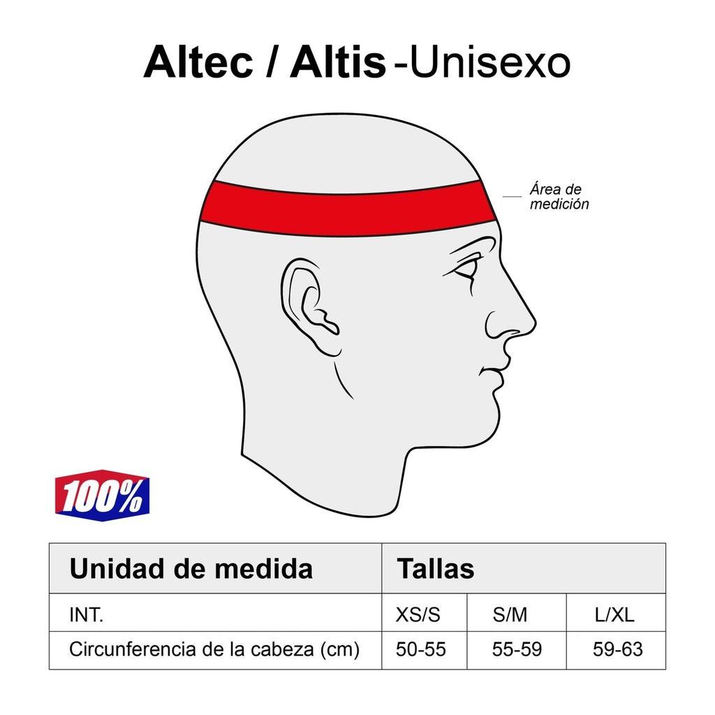 Casco 100% ALTIS CPSC/CE Black