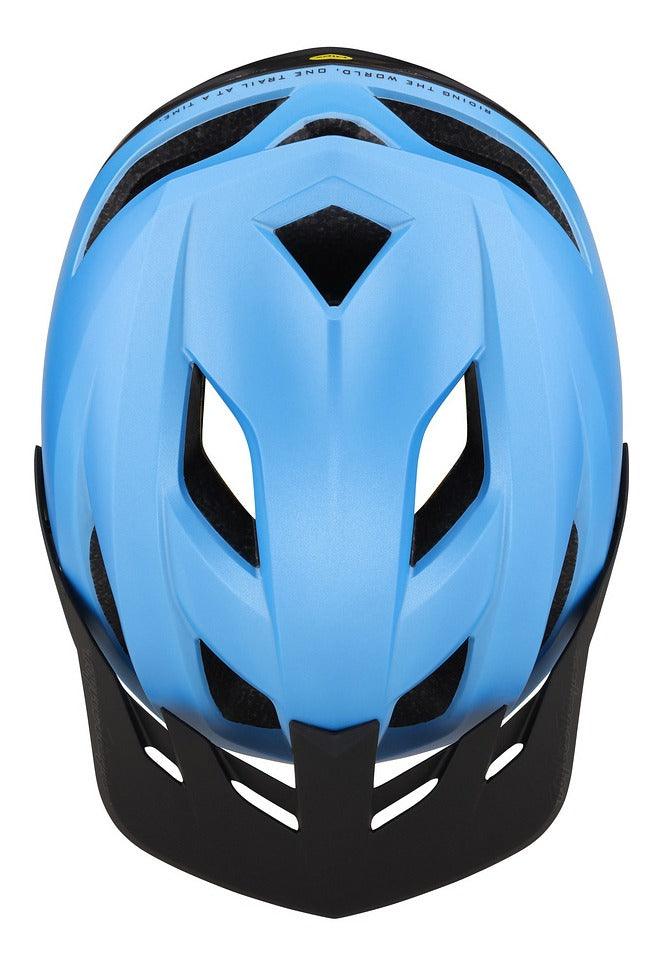 Casco Flowline Helmet Orbit Oasis Blue / Black Troy lee