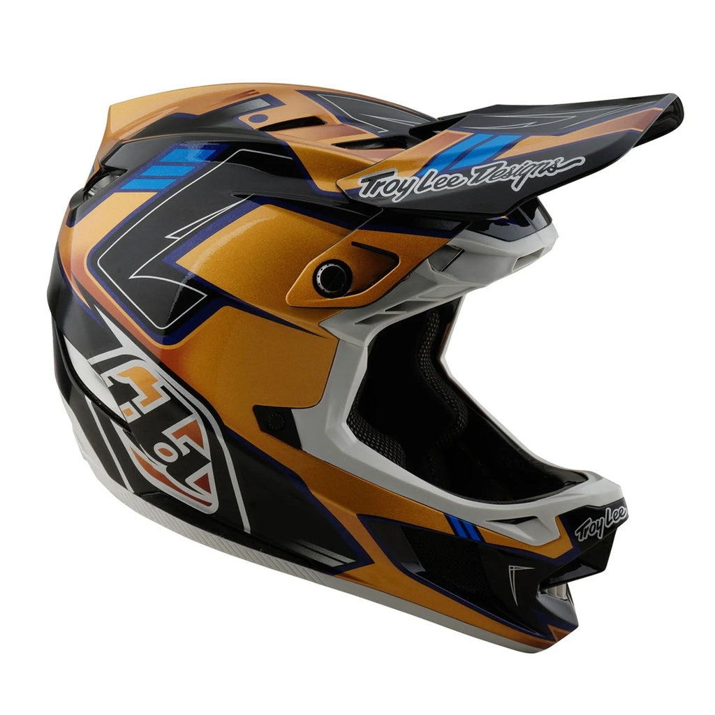 D4 Composite Helmet; Royalty Black / Gold