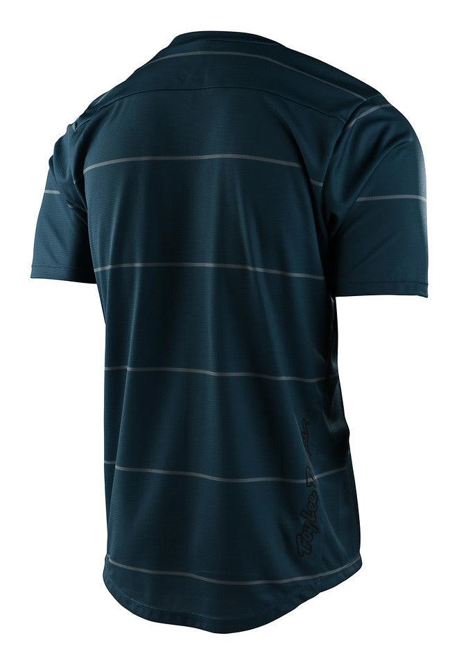 Flowline Ss Jersey Light Marine