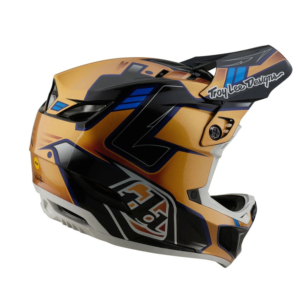 D4 Composite Helmet; Royalty Black / Gold