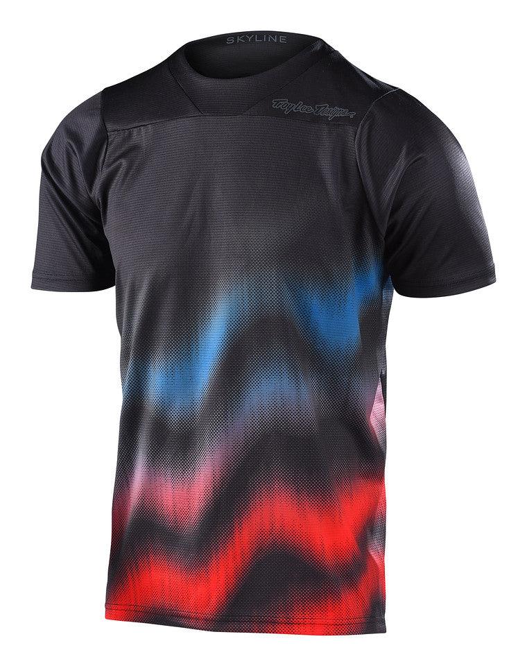 Skyline Ss Jersey Wave Black