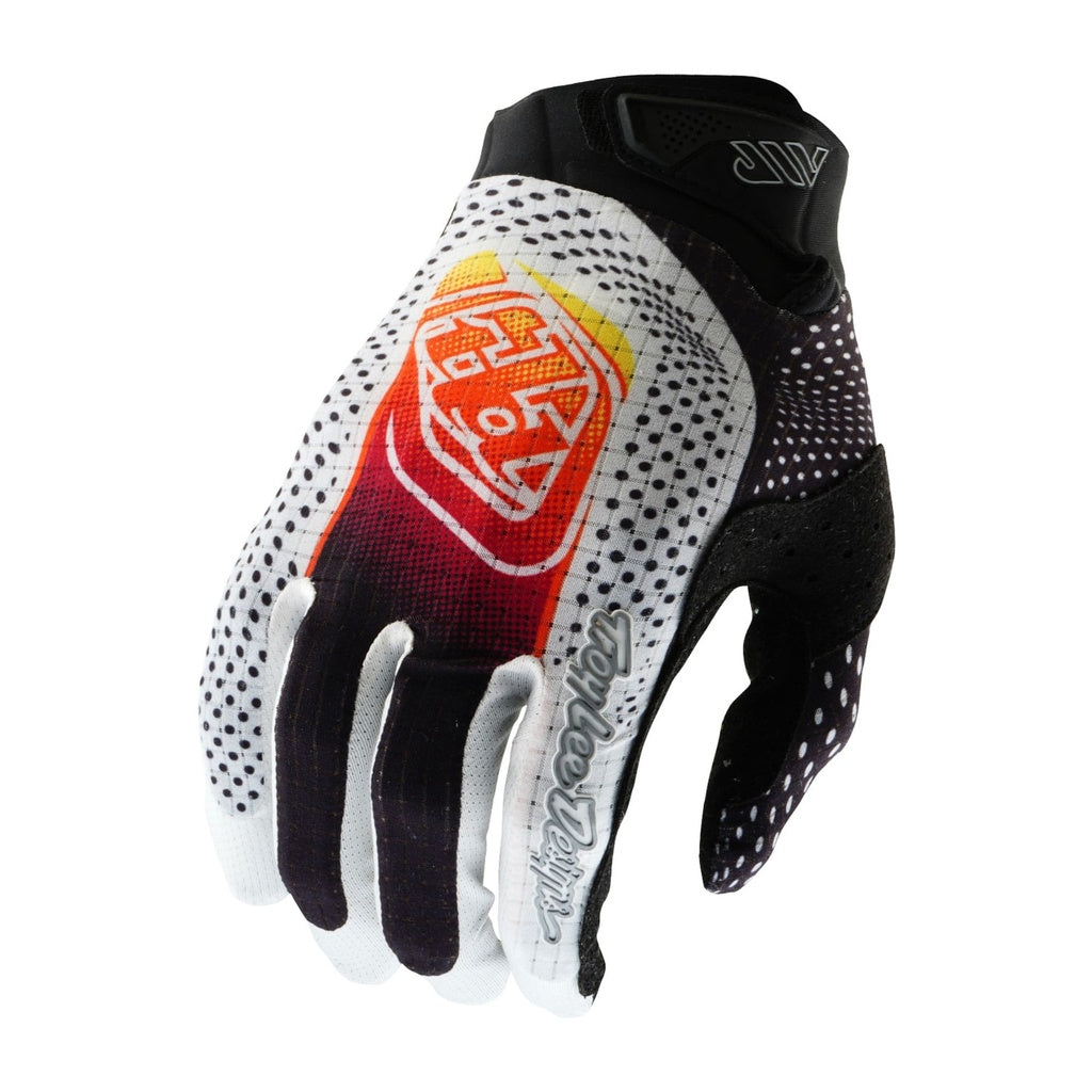Guantes Troy lee Air Glove; Optic White / Black