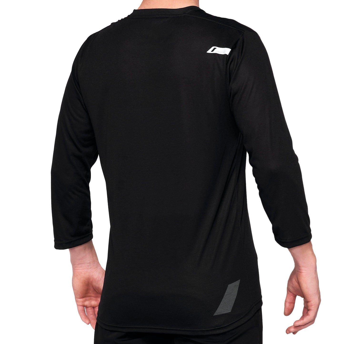 AIRMATIC 3/4 Sleeve Jersey Black 100%