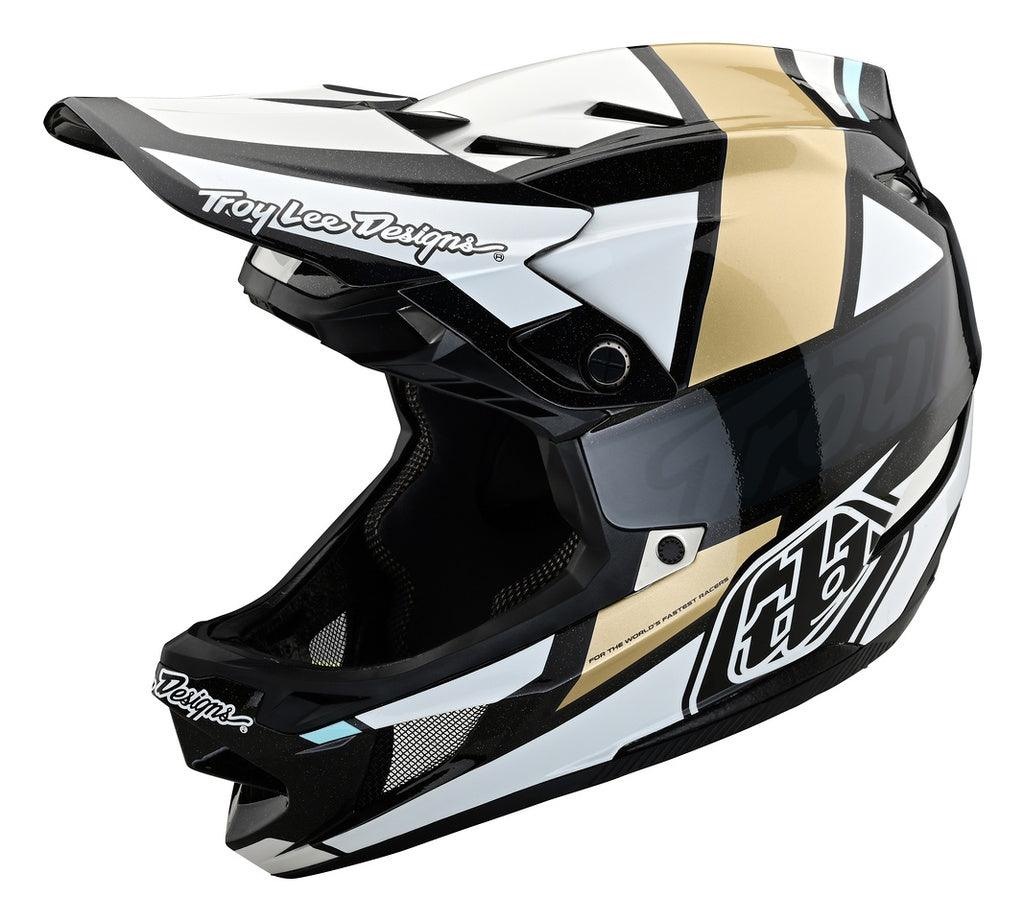 Casco Troy Lee D4 Carbon Team Gold Nucleobikes