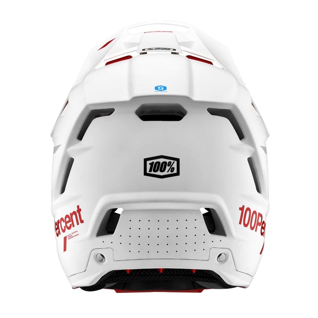 Casco 100% AIRCRAFT 2 Red/White fullface