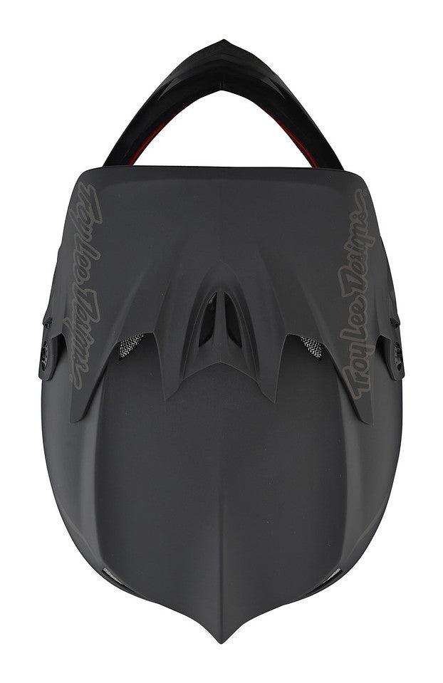 Casco Troy Lee D3 Fiberlite Mono Black FullFace