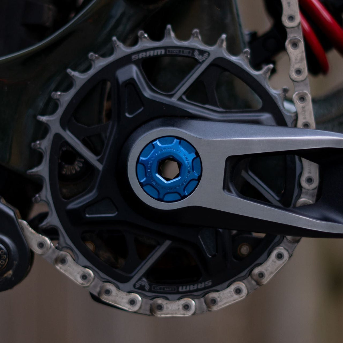 OAK Crank Ejecter Cap Azul