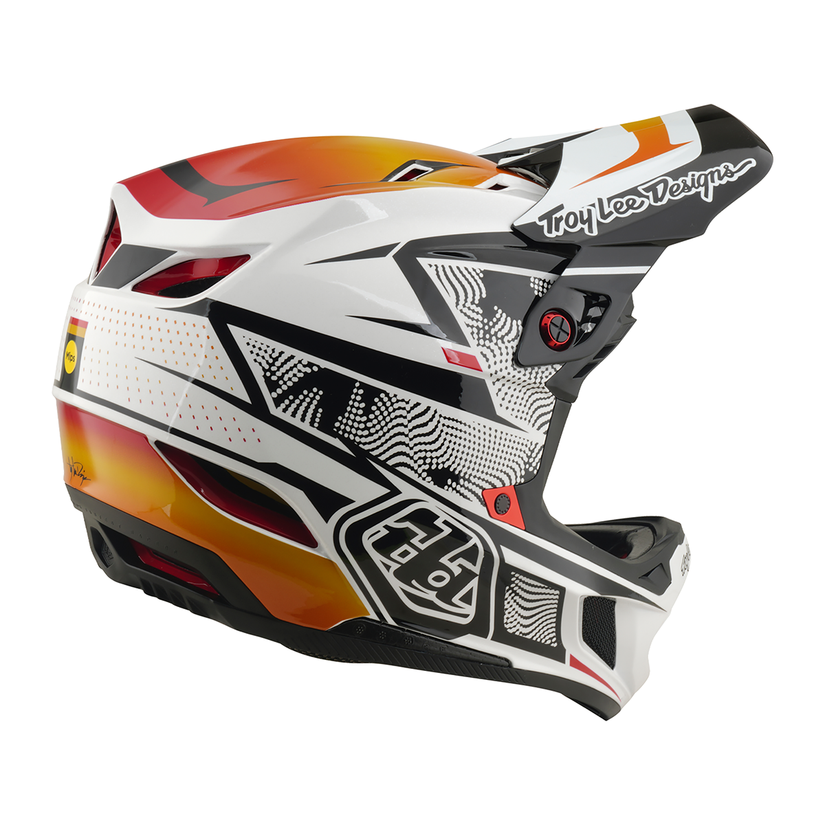 Casco para MTB D4 Composite Lined Up White