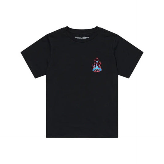 Playera Manga Corta para niño Troy Lee Designs Torched Black