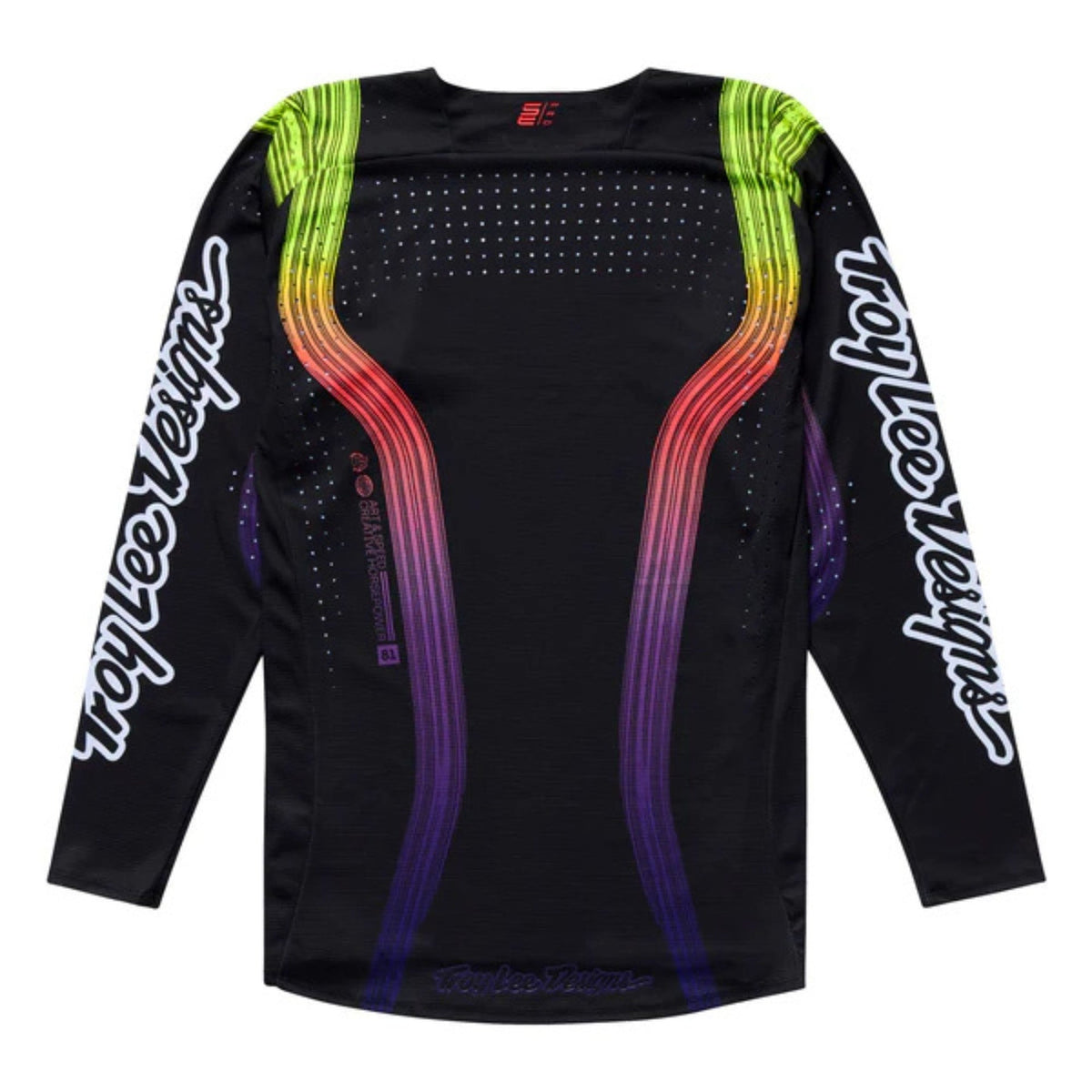 Jersey Troy Lee Designs SE Pro; Stripes Black / Multi