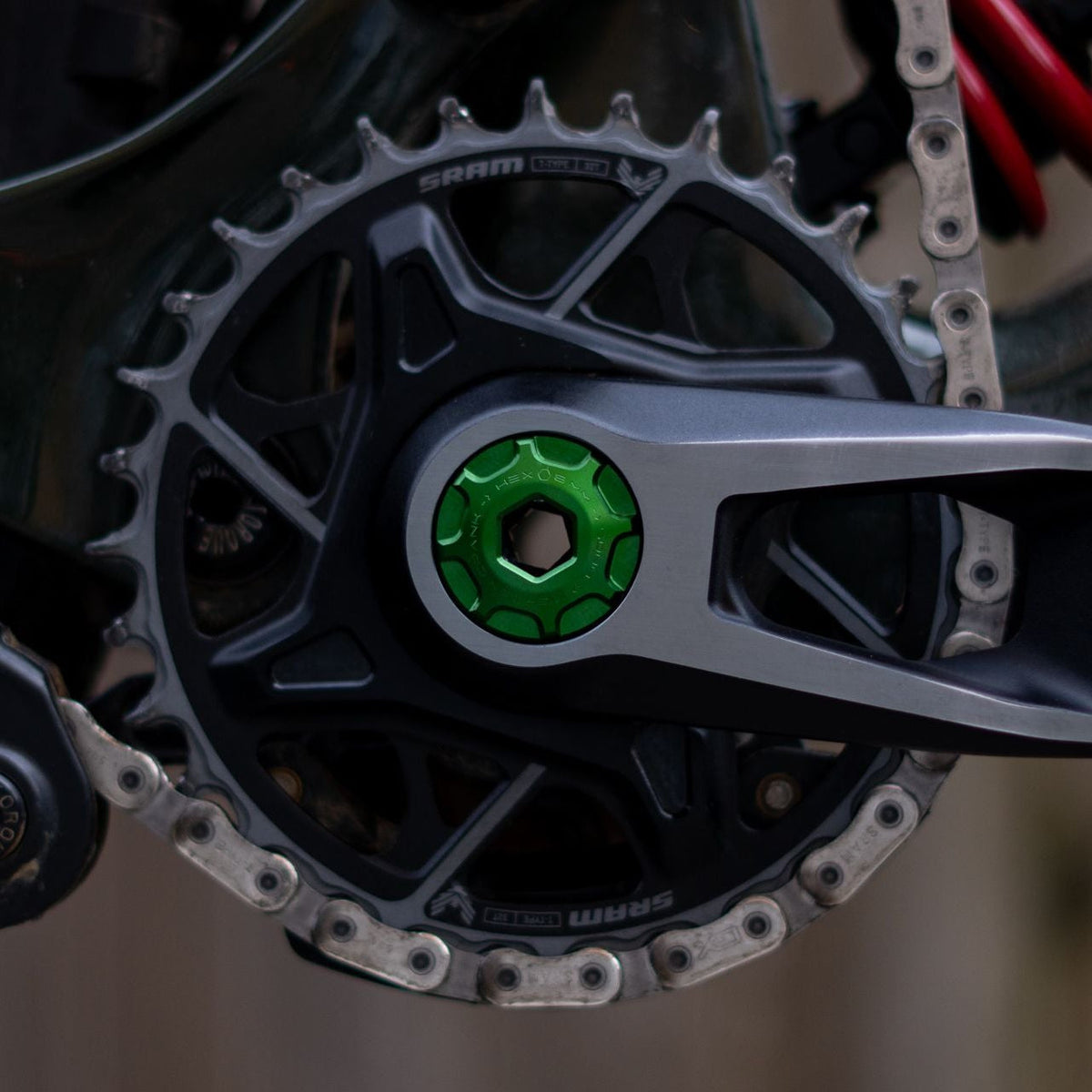 OAK Crank Ejecter Cap Verde