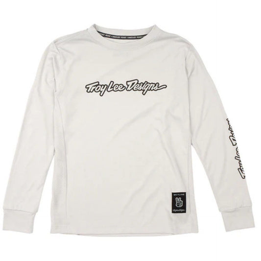 Camiseta para niño Manga Larga Skyline Ride Troy Lee Designs Signature Mist