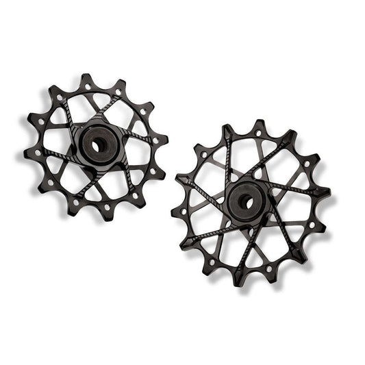 Poleas Garbaruk para SRAM 12T+14T (11/12 vel., jaula estándar)