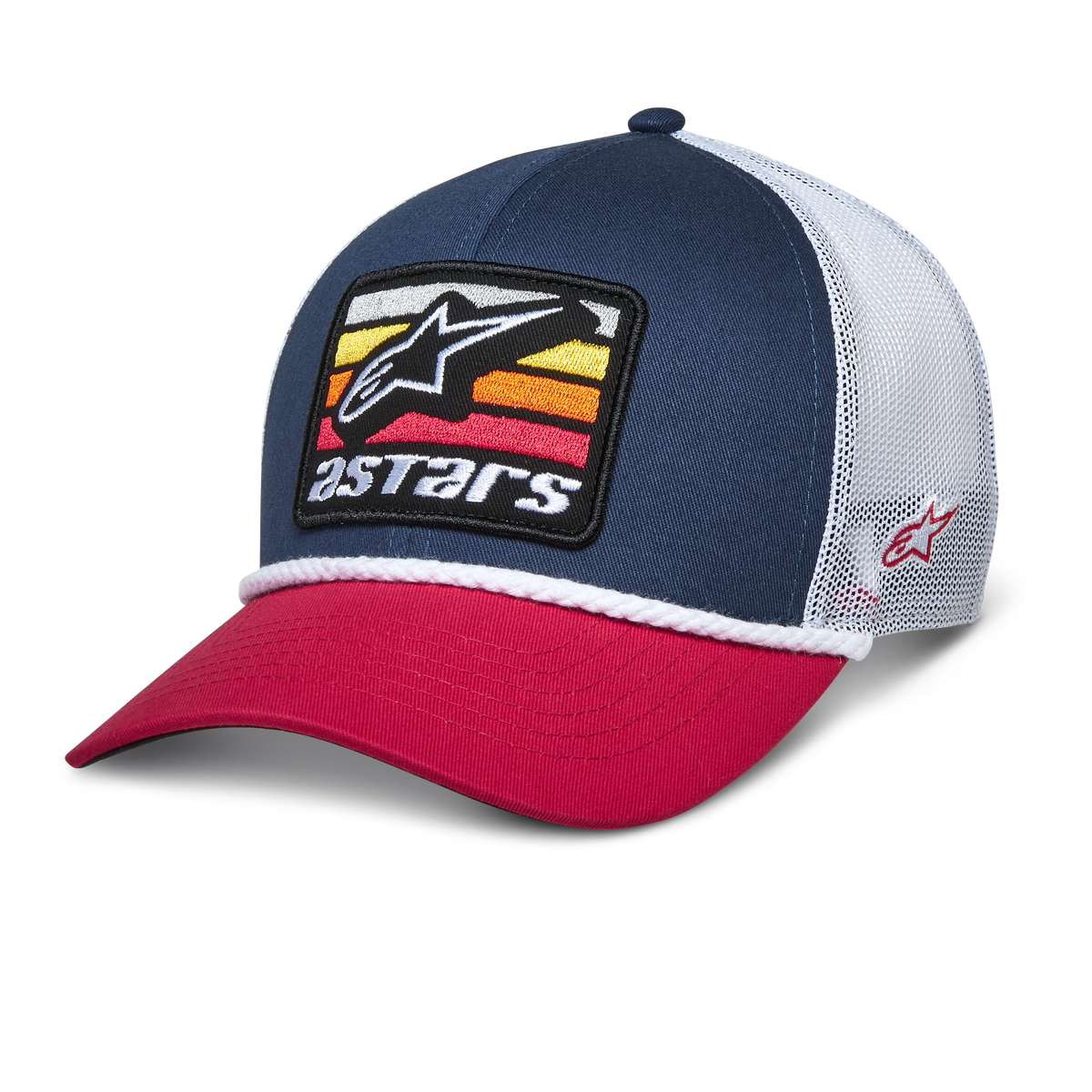 Gorra Selica Azul Marino/Rojo