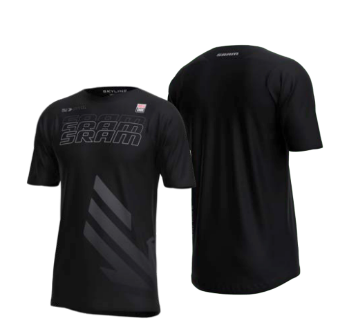Jersey Troy Lee Designs Skyline Manga Corta Sram Eagle One Black