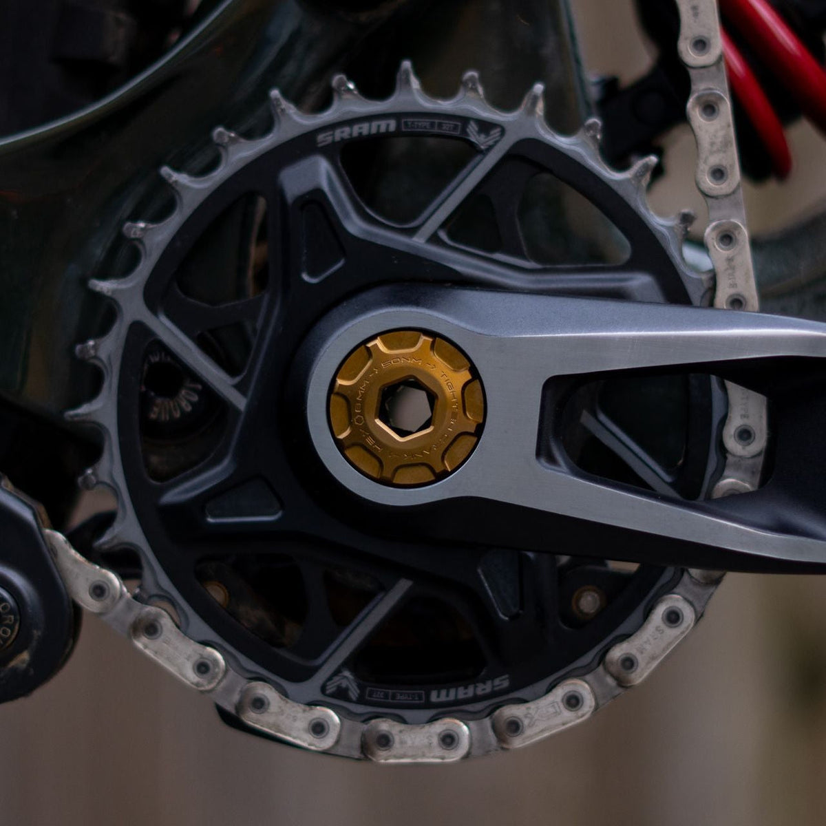 OAK Crank Ejecter Cap Kashgold