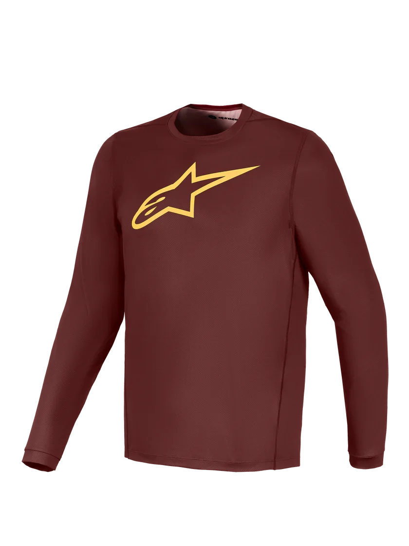 Jersey A-Dura Ride Bordeaux - Manga Larga