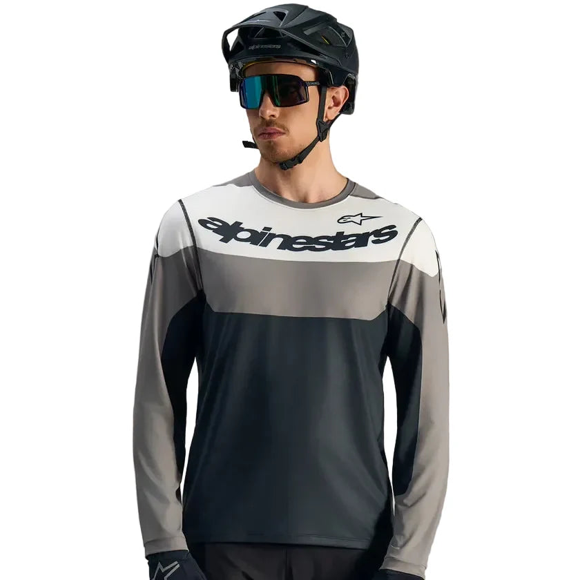 Jersey A-Dura Race Negra - Manga Larga