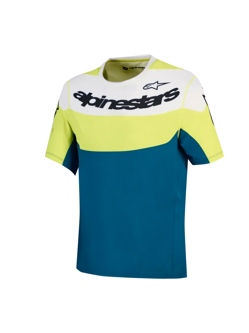 Jersey A-Dura Race Azul/Verde - Manga Corta