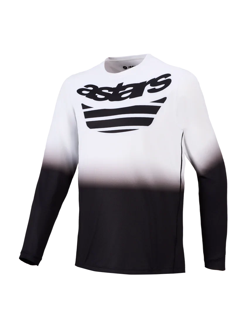 Jersey A-Dura Astars 2.0 Blanco/Negro - Manga Larga