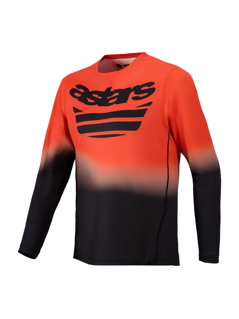Jersey A-Dura Astars 2.0 Naranja/Negro - Manga Larga