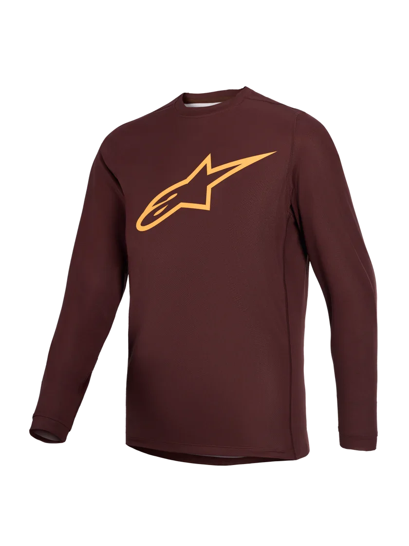 Jersey para Mujer Stella A-Dura Ride Bordeaux - Manga Larga