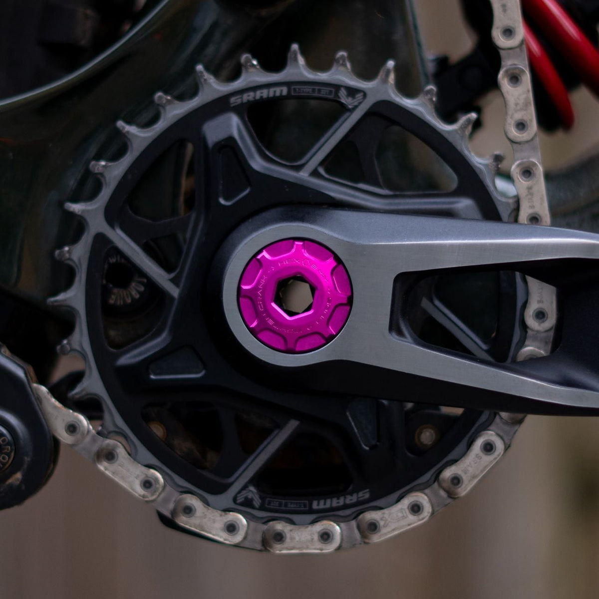 OAK Crank Ejecter Cap Rosa
