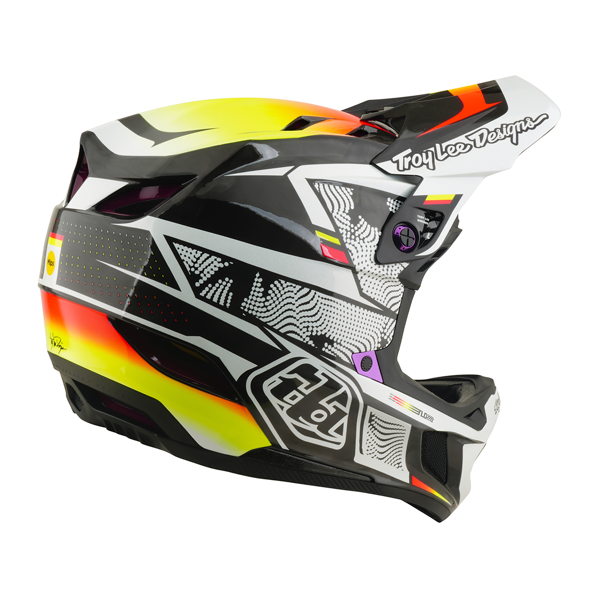 Casco para MTB D4 Carbon Lined Up Black
