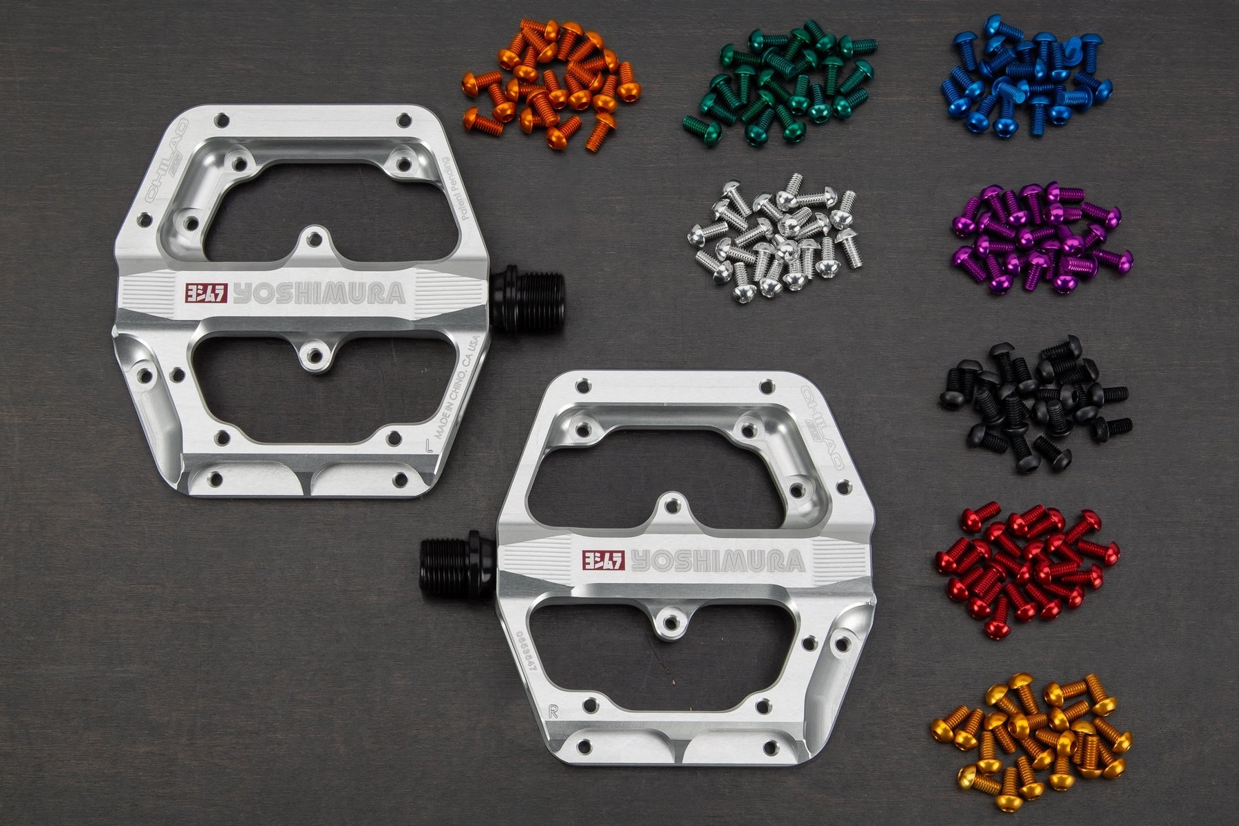 Pedales Yoshimura Chilao SS Small Ice