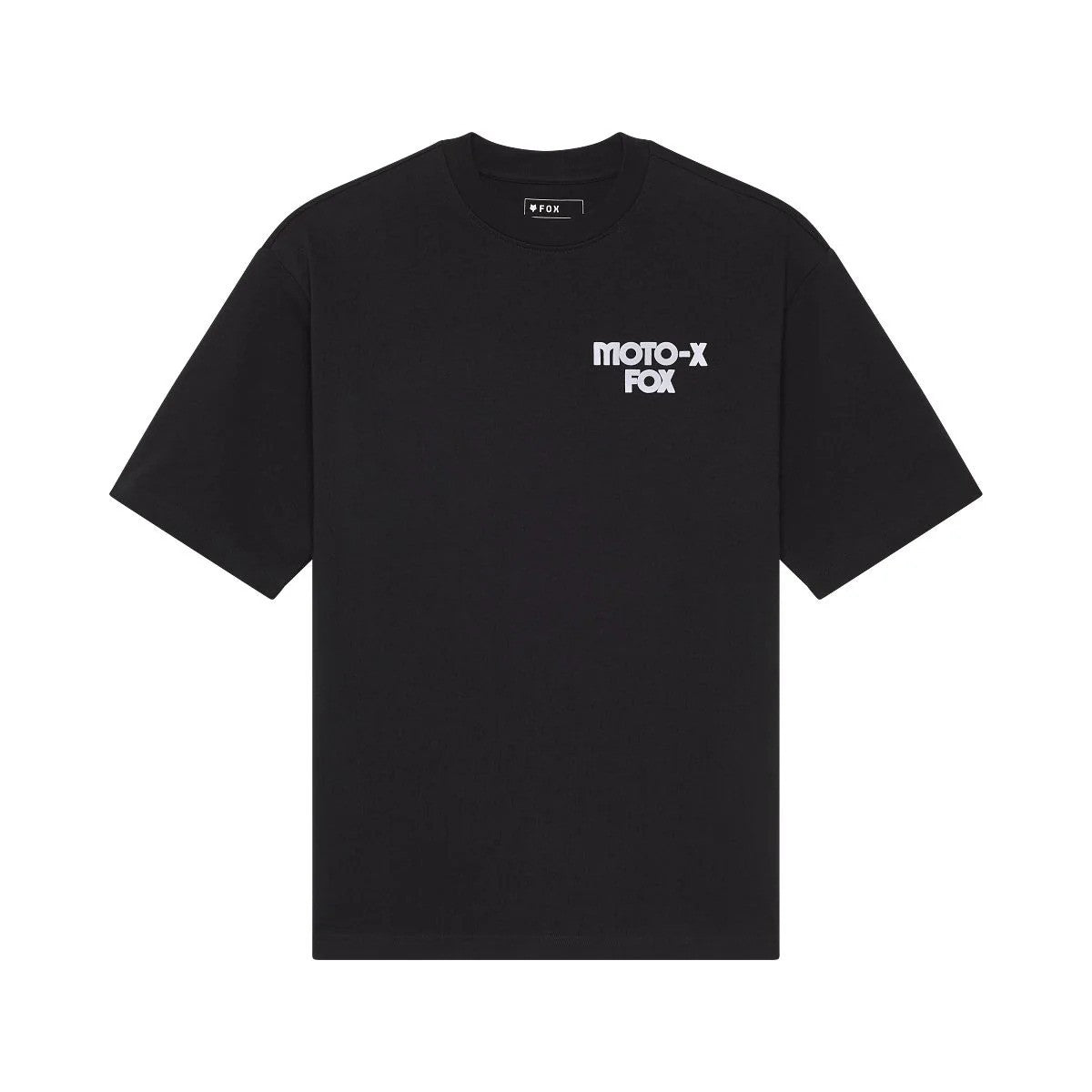Playera Fox Oversized Moto-X Negro