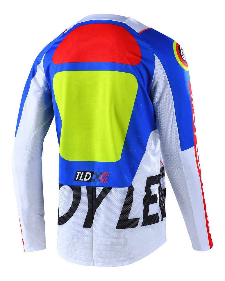 Jersey Troy Lee Designs Se Pro Drop In White