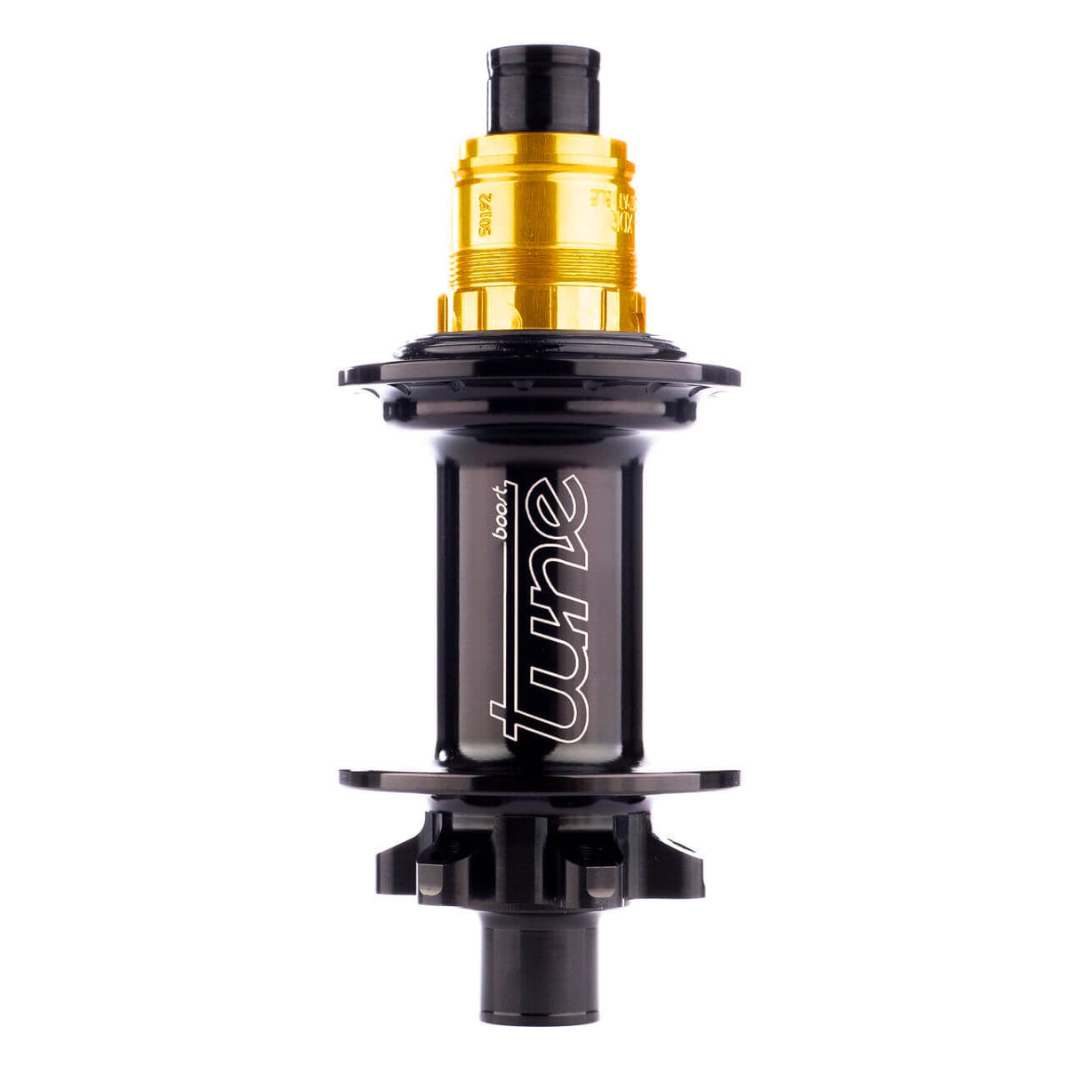 TUNE Maza trasera ClimbHill Boost 32H, 12 mm, XD/XDR, negra