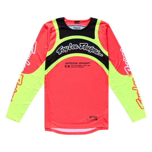 Jersey Troy Lee Designs GP Pro; Swerve Infra Red / Flo Yellow