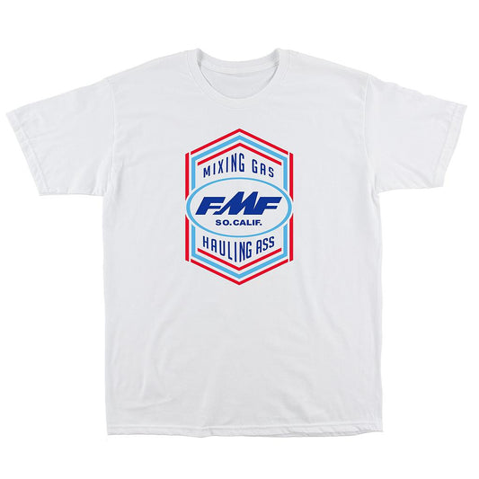 Playera FMF Shield Tee White