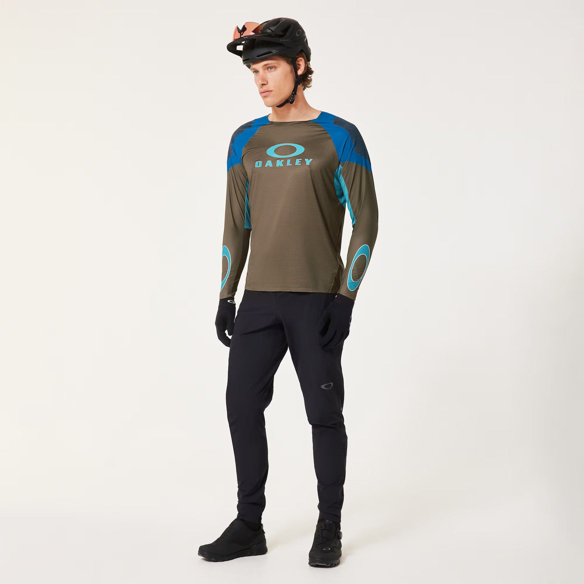 Jersey Oakley LS Seeker Edge Verde Militar