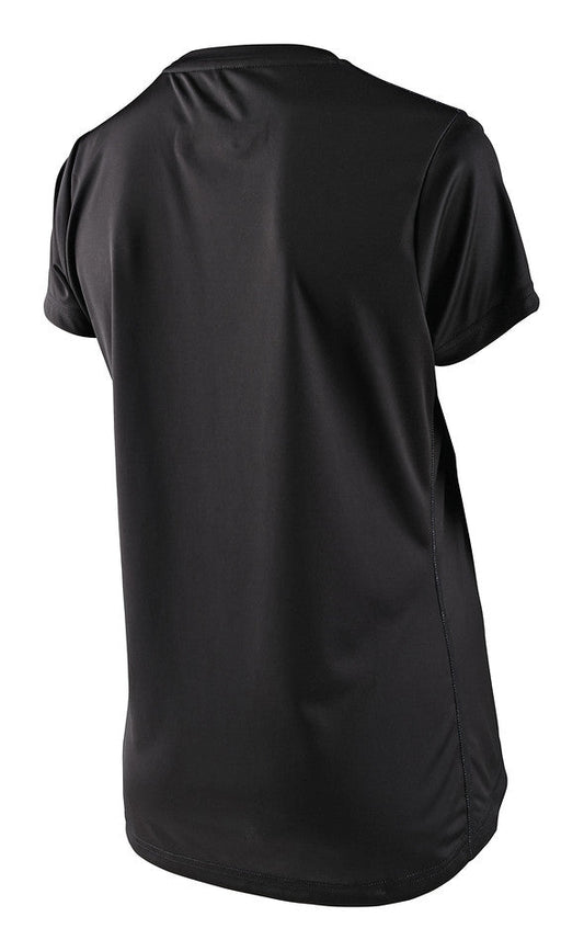 Jersey para mujer Troy Lee Designs Lilium manga corta MTB Black