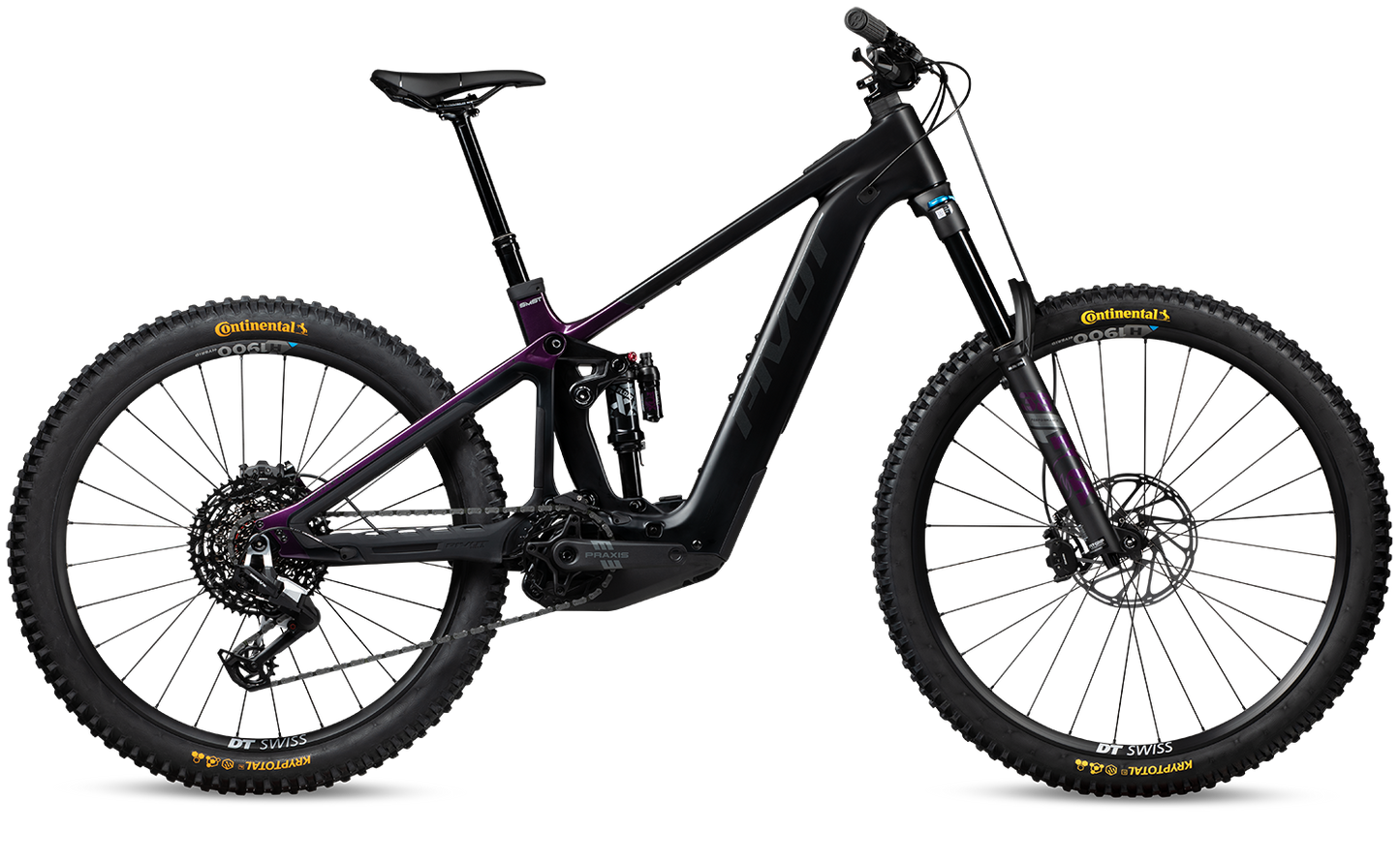 Pivot Shuttle Bosch LT Black Royal Purple Ride Eagle 70/90