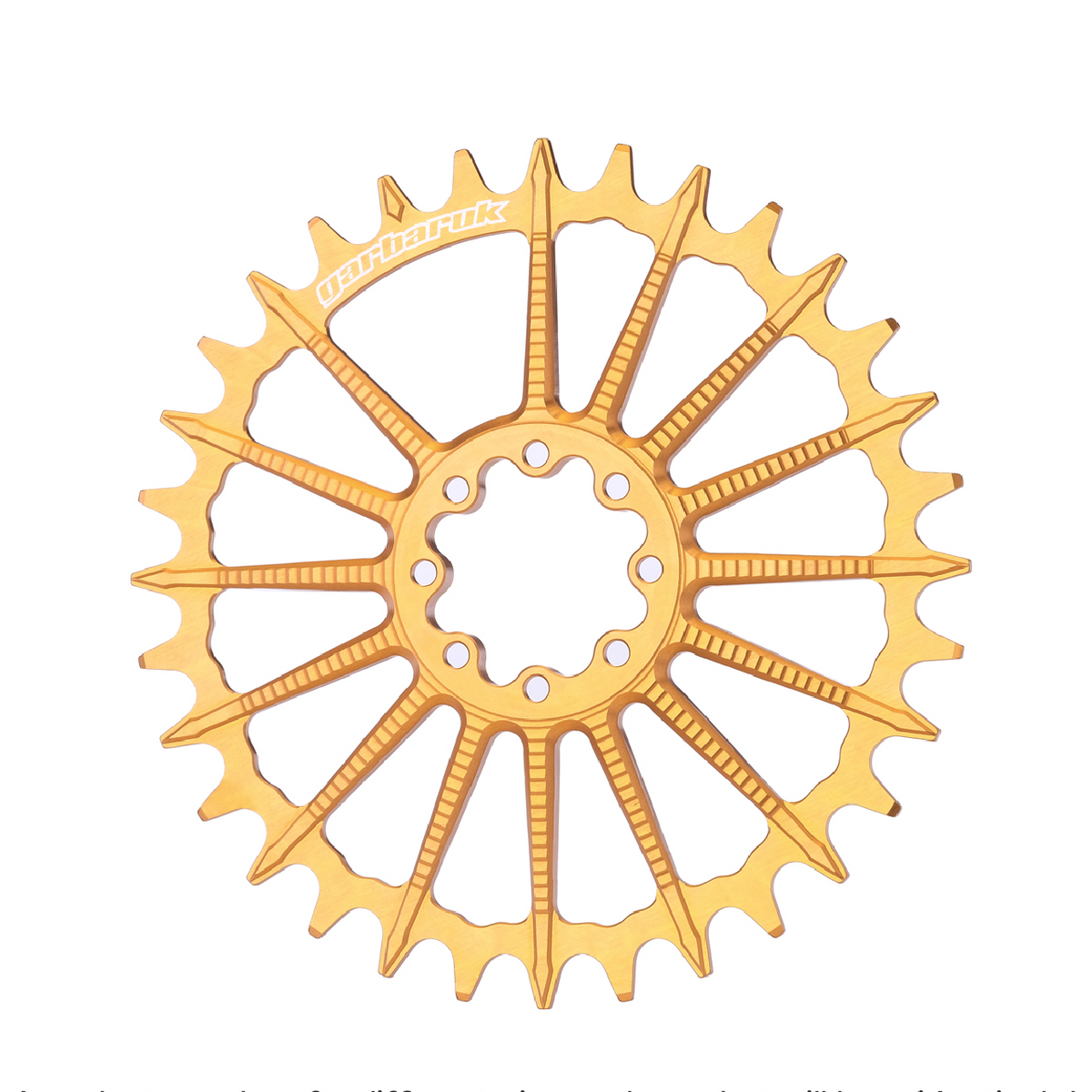 Plato Garbaruk DM MTB para SRAM 8-Bolts (Boost)