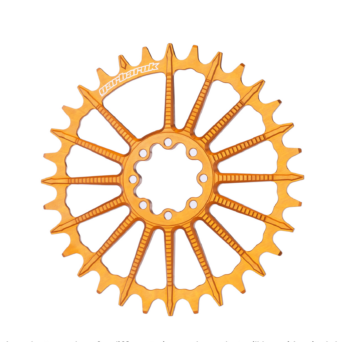 Plato Garbaruk DM MTB para SRAM 8-Bolts (Boost)