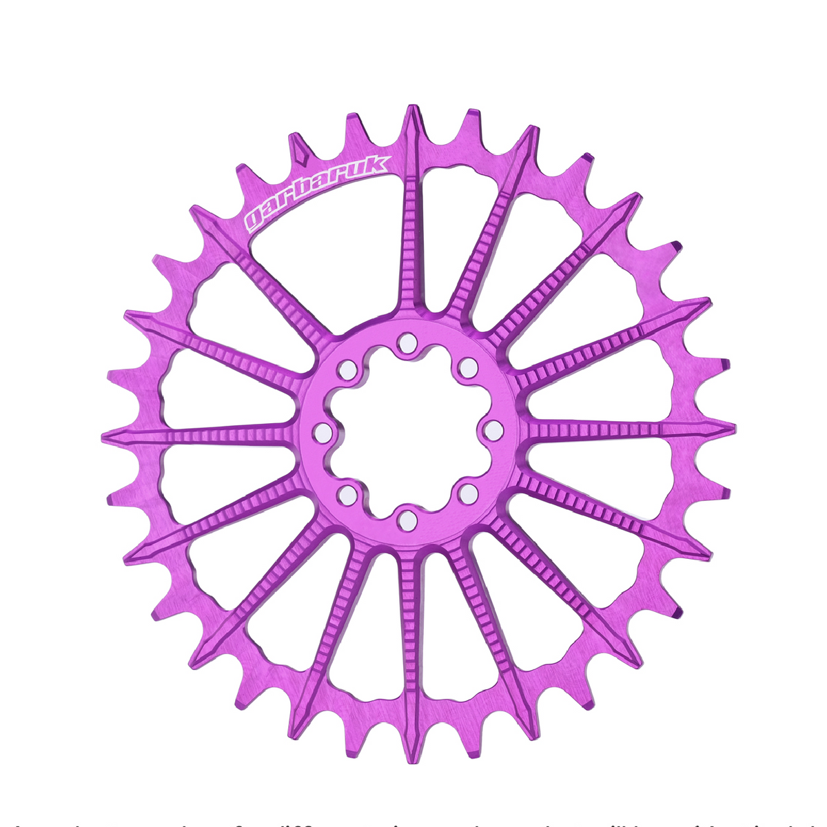 Plato Garbaruk DM MTB para SRAM 8-Bolts (Boost)