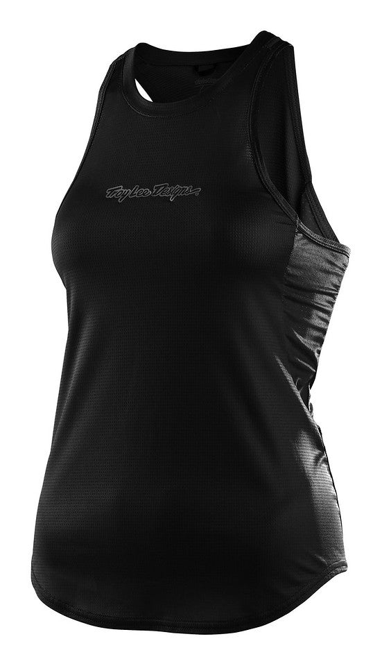 Jersey de Ciclismo para Mujer Troy Lee Designs Luxe sin mangas Black