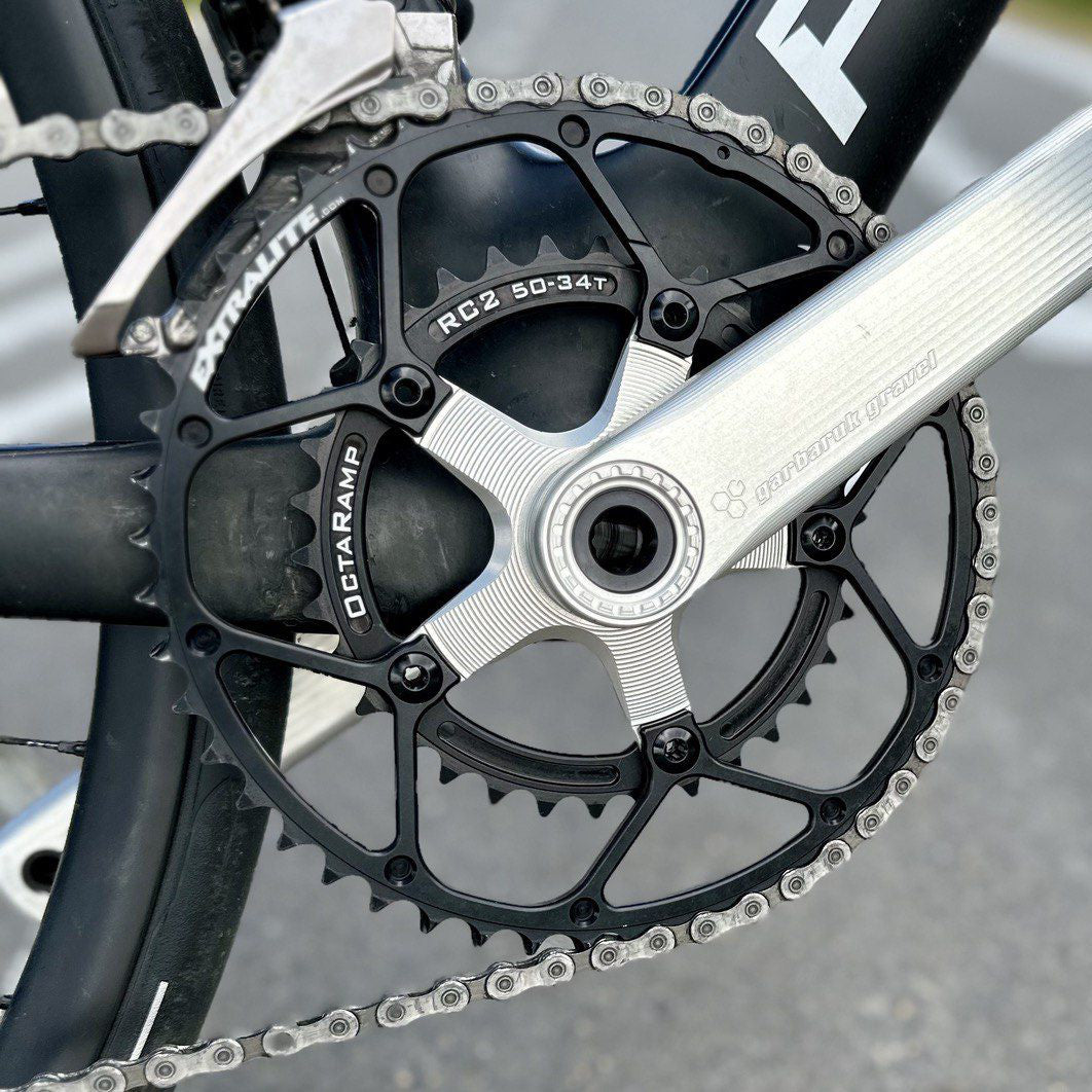 Araña 2X Garbaruk para bielas Ruta/Gravel