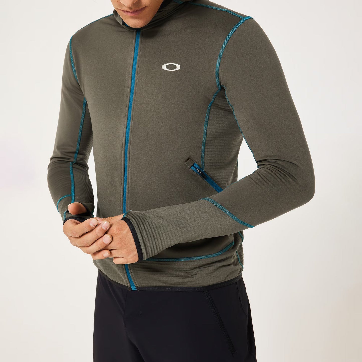 HOODIE OAKLEY CANOPY FULL ZIP VERDE